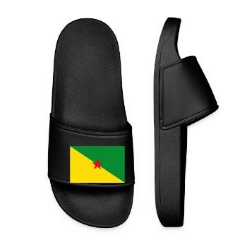 Guyane française - Claquettes Femme - noir - Devant