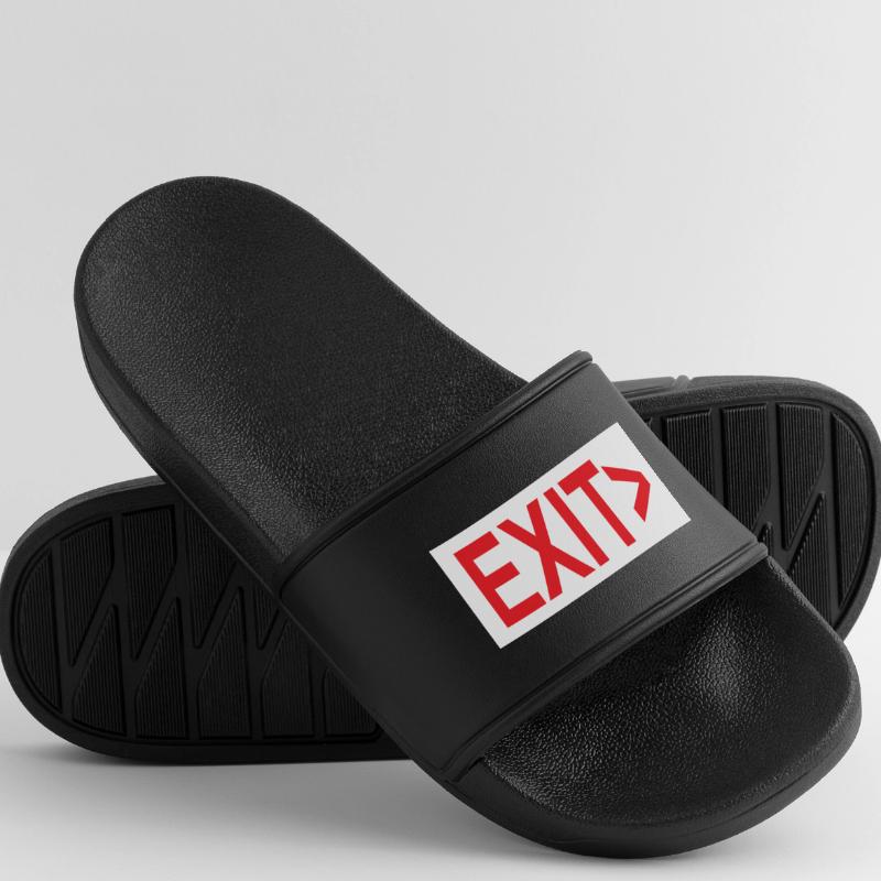 Exit / Exit / Emergency Exit Women’s Pool Sliders