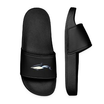 Dauphin commun - Dauphin commun - Delfin commun - Claquettes Femme - noir - Devant