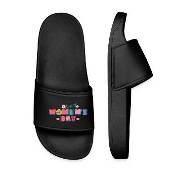 international Women's Day - Women’s Pool Sliders - black - Front