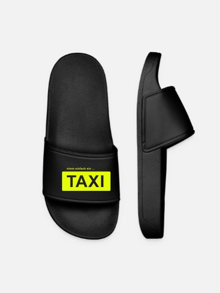 nimm einfach ein taxi - Frauen Badelatschen - Schwarz