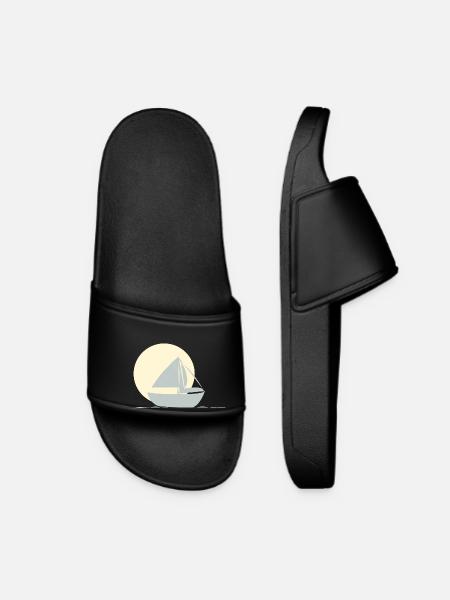Boat sailing - Women’s Pool Sliders - black