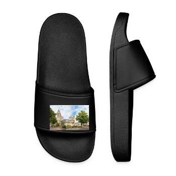 La Munsterkerk (Munsterkerk) à Roermond - Claquettes Femme - noir - Devant