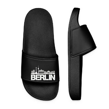 Berlin Skyline - Women’s Pool Sliders - black - Front