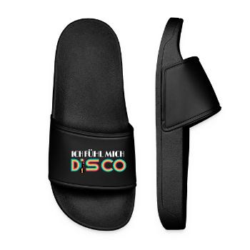 JE ME SENS DISCO, - Claquettes Femme - noir - Devant