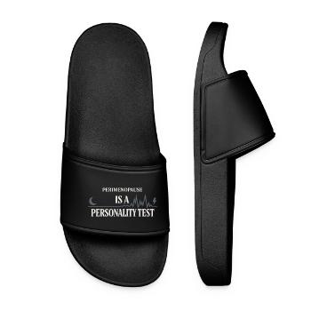 Perimenopause Humor Perimenopause - Women’s Pool Sliders - black - Front