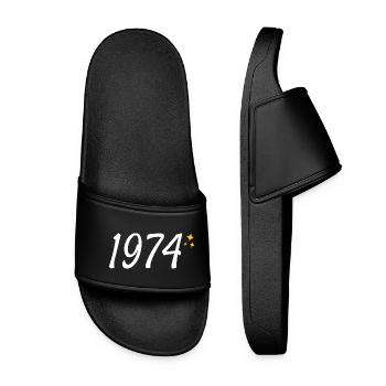 1974 - Claquettes Femme - noir - Devant