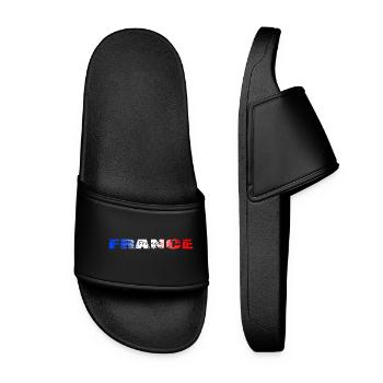 France - Women’s Pool Sliders - black - Front