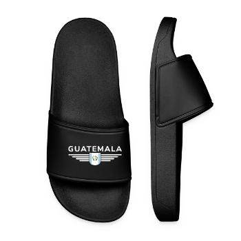 I Love Guatemala, Style Design T-Shirt - Women’s Pool Sliders - black - Front