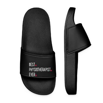 Best physiotherapist ever - Women’s Pool Sliders - black - Front