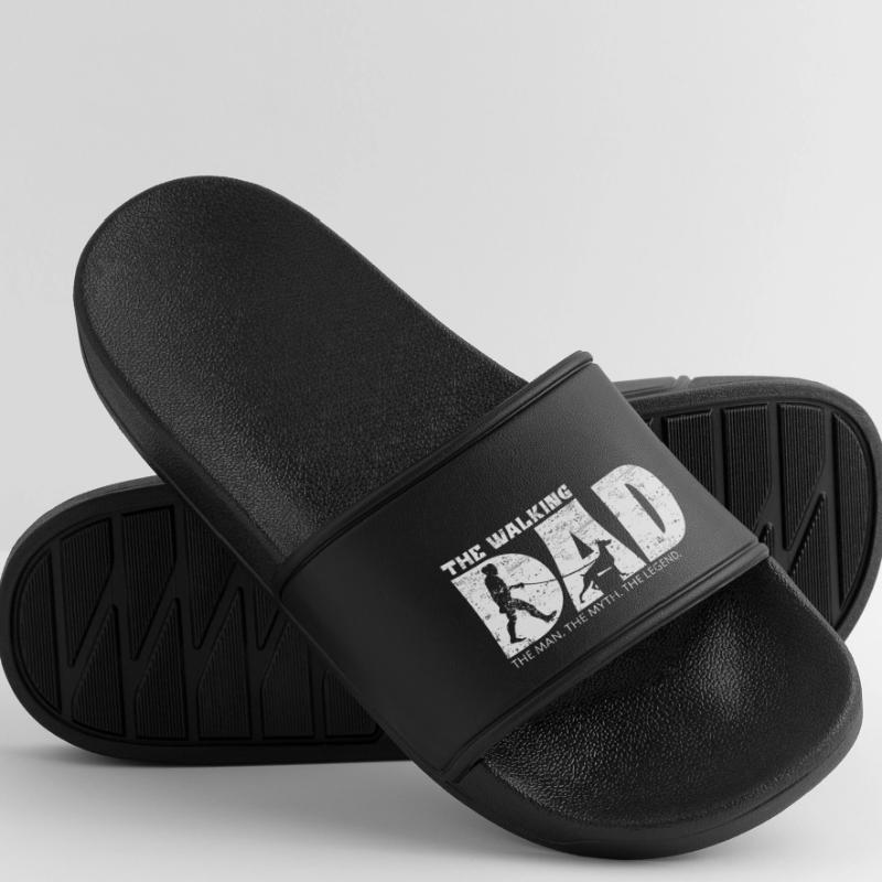 Doberman Pinscher The Walking Dad Women’s Pool Sliders