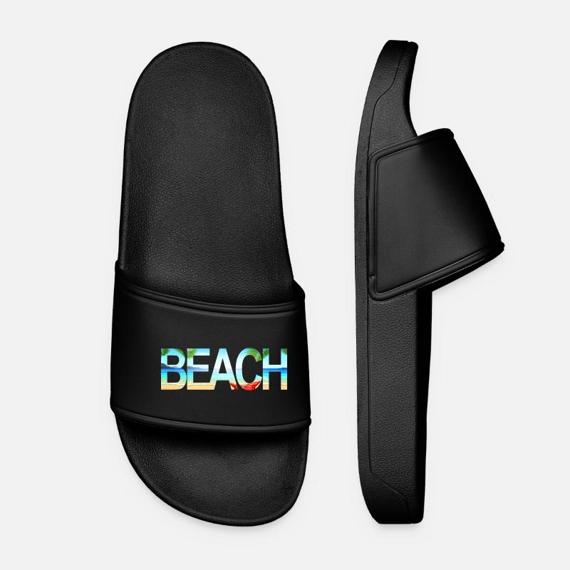 Beach - Frauen Badelatschen - Schwarz