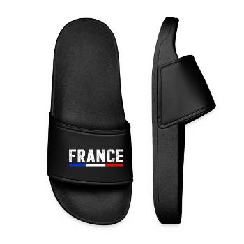 FRANCE - Women’s Pool Sliders - black - Front