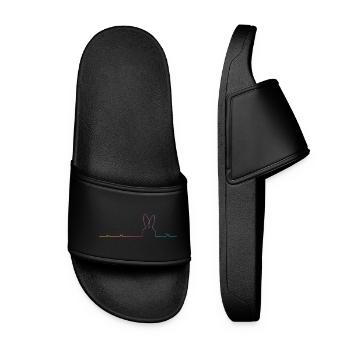 Easter Bunny Easter - Women’s Pool Sliders - black - Front