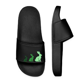 Lapin Lapin 3 - Claquettes Femme - noir - Devant