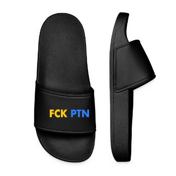 Fck ptn - Frauen Badelatschen - Schwarz - Vorne