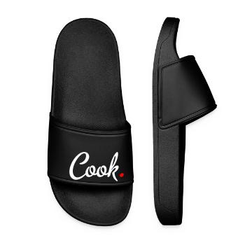 cuire - Claquettes Femme - noir - Devant