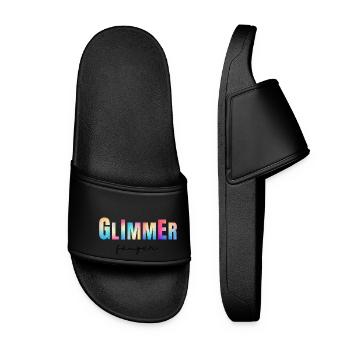Healing Vibes - Women’s Pool Sliders - black - Front