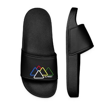 Alpiniste Alpiniste Commerce Escalade Bergfex Montagnes - Claquettes Femme - noir - Devant