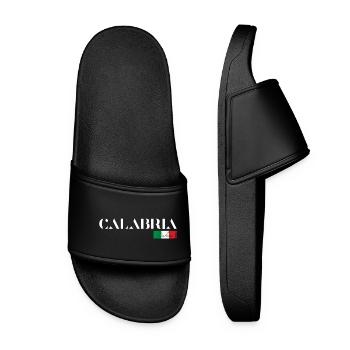 CALABRIA KALABRIEN ITALIA ITALIEN (w) - Frauen Badelatschen - Schwarz - Vorne