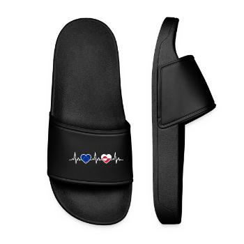 Greenland - Women’s Pool Sliders - black - Front