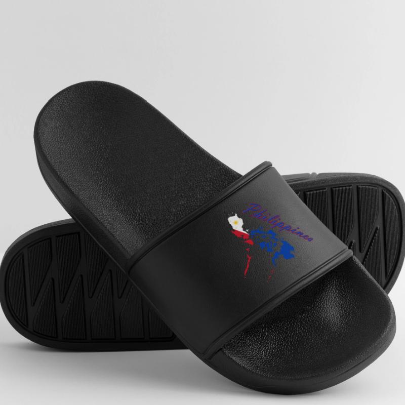 Philippines Flag Map Script Women’s Pool Sliders
