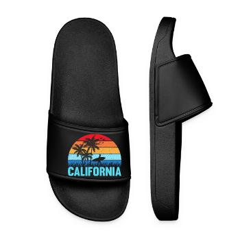 Californie - Claquettes Femme - noir - Devant