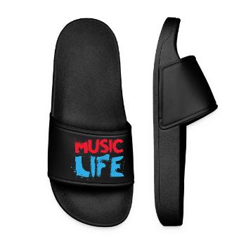 Music life - Women’s Pool Sliders - black - Front