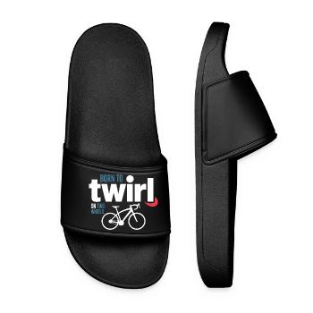 Professional Bicycle Acrobatics Elite Twirl  - Women’s Pool Sliders - black - Front