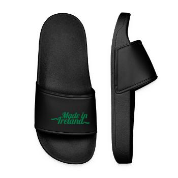 MADE IN IRELAND - Women’s Pool Sliders - black - Front