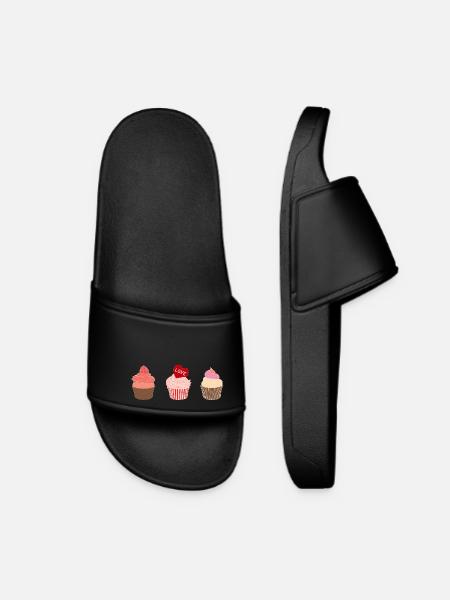 Cupcakes - Claquettes Femme - noir