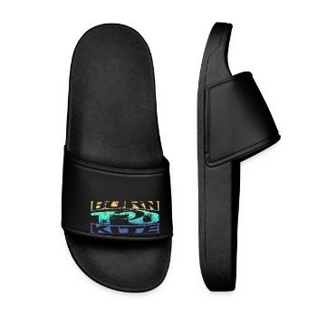 Born to Kite - Women’s Pool Sliders - black - Front