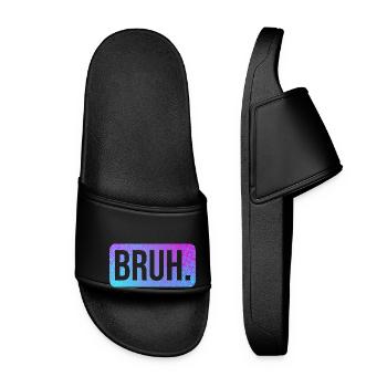 Plan de travail bruh5 1 - Claquettes Femme - noir - Devant
