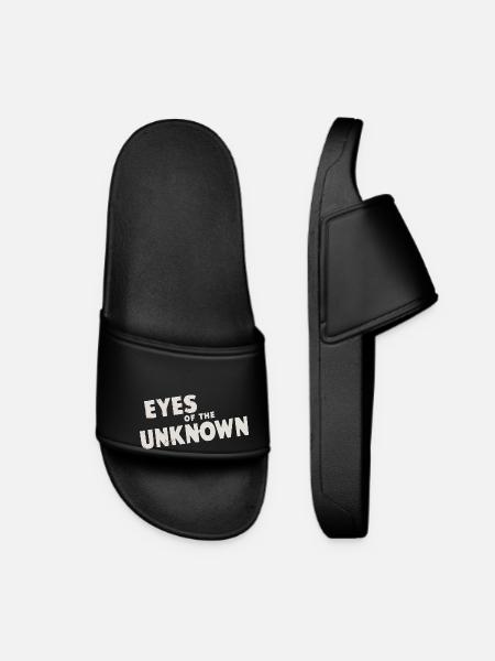 LES YEUX DE L’INCONNU - Claquettes Femme - noir