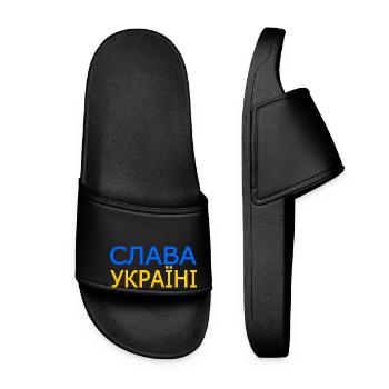 Slava ukraini - Women’s Pool Sliders - black - Front