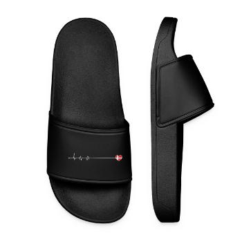Détails de conception requis - Claquettes Femme - noir - Devant