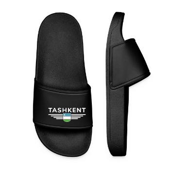 T-shirt Tachkent – Cœur de l’Ouzbékistan - Claquettes Femme - noir - Devant