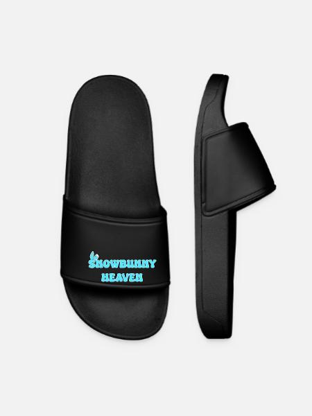 Snowbunny Heaven - Women’s Pool Sliders - black