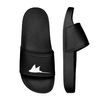 Raies d'aigle en mode vol - Claquettes Femme - noir - Devant