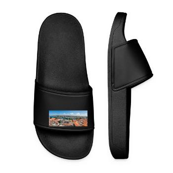 paysage urbain vieille ville Zadar dans l’état de Zadar - Claquettes Femme - noir - Devant