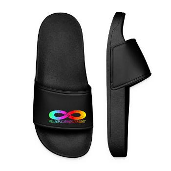 NEUROFUCKINGDIVERGENT - Women’s Pool Sliders - black - Front