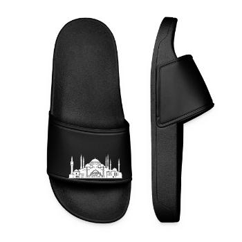 Horizon d’Istanbul - Claquettes Femme - noir - Devant