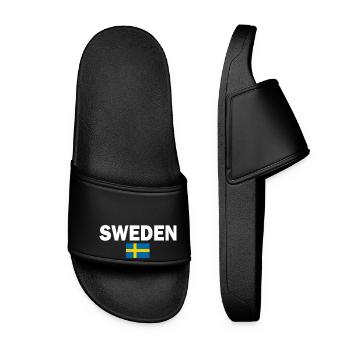 Sweden - Women’s Pool Sliders - black - Front