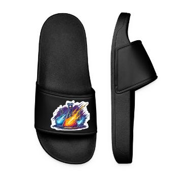 Expérience du laboratoire de la pluie de météores Quadrantide Lab Geek - Claquettes Femme - noir - Devant