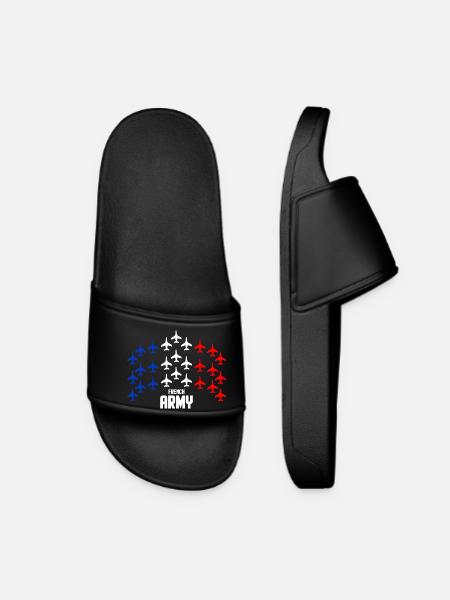 French Army - Women’s Pool Sliders - black