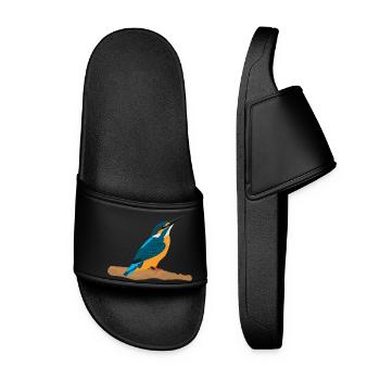 Martin-pêcheur - Claquettes Femme - noir - Devant