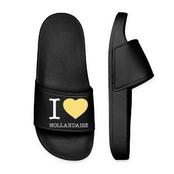 J’ADORE LA HOLLANDAISE - Claquettes Femme - noir - Devant