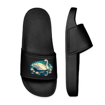 Swans Swan - Women’s Pool Sliders - black - Front