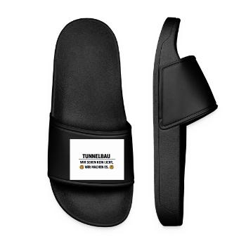 Tunnelling Lichtmacher - Women’s Pool Sliders - black - Front