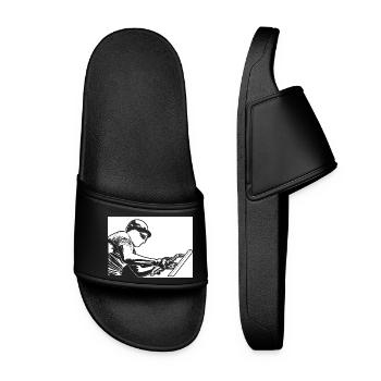 Weld - Women’s Pool Sliders - black - Front